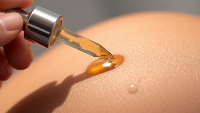correctly applying the cannabidiol